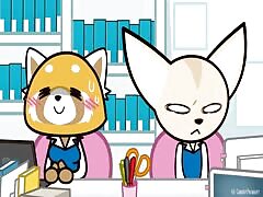 Animal sex in the office with two horny dogs