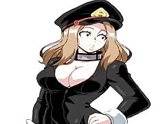 Camie Utsishimi anime girl showing off her big tits